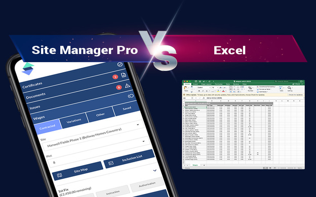 Contractor management software vs Excel